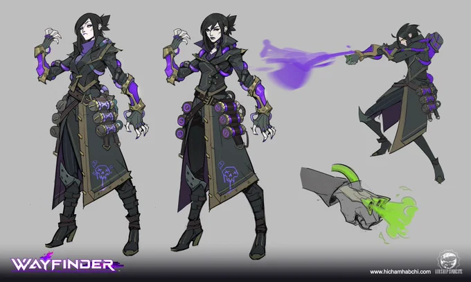 Glad to finally share some of the concepts I did for  I helped design most of the main characters cast under the creative vision of  and props to the amazing folks  #characterdesign #artblast #conceptart