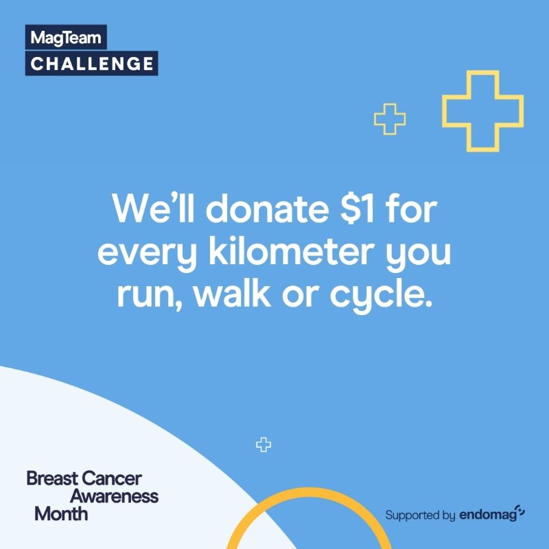 endomag's tweet photo. Ready, steady, GO!
Today marks the start of the MagTeam 10 Day Challenge which means it's time to dust off your trainers and get those kilometers in!🏃🏼🚶🏻♀️🚴🏽♂️
Remember, every 1km completed will equal $1 for @AuroraBreast and the @ASBrSFoundation.
See you out there #MagTeam!