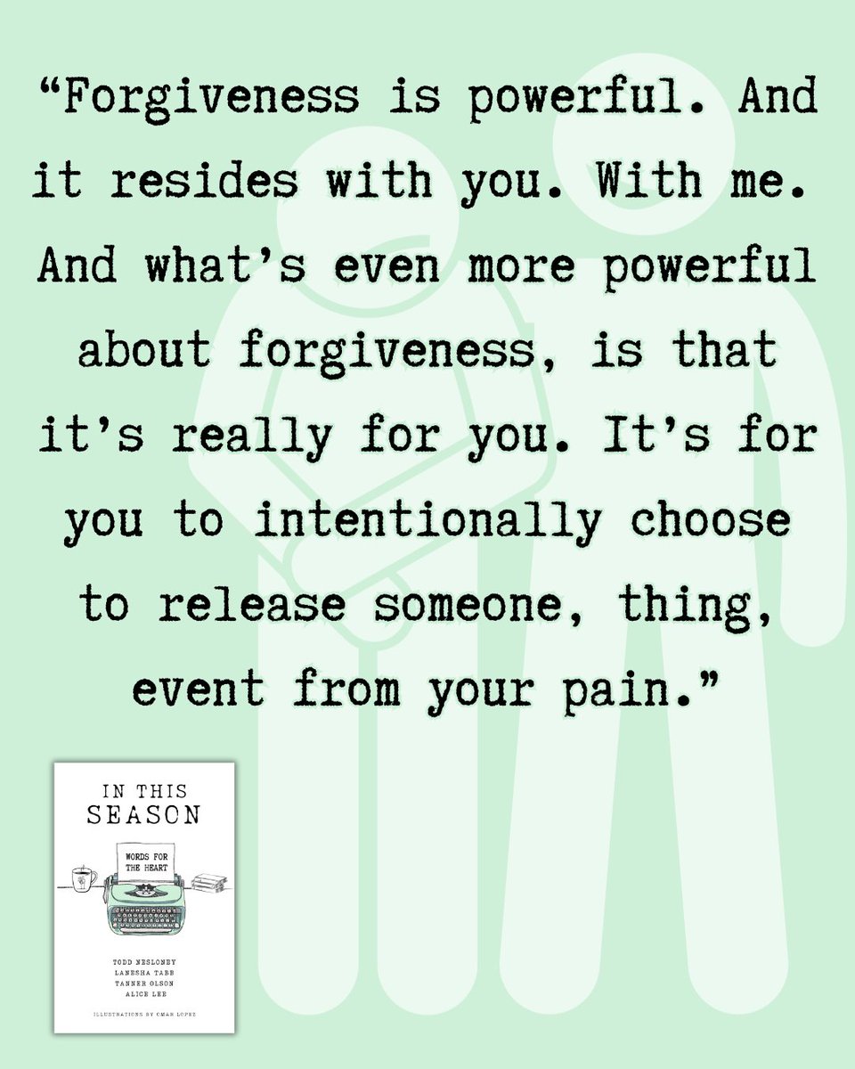 We wrote #InThisSeason for those who need a word to carry with you today...no matter what season of life you find yourself in.  

If you're in need of a quick daily dose of hope grab your copy today: amzn.to/3Qk3FsS 

#EverySeasonMatters #life #seasons #forgive