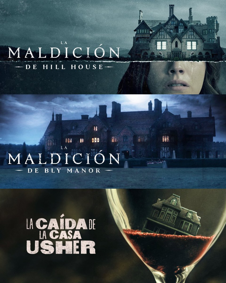 Ya está disponible ‘La caída de la casa Usher’, y con esta serie ya son 3 casas de Mike Flanagan en Netflix. 🏚️🔑😱