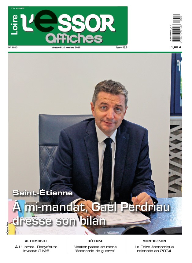 ✅A la Une de L'Essor Loire paru ce vendredi 20 octobre et toute l'actualité économique du département à retrouver sur lessor42.fr 
#économie #politique #saintetienne