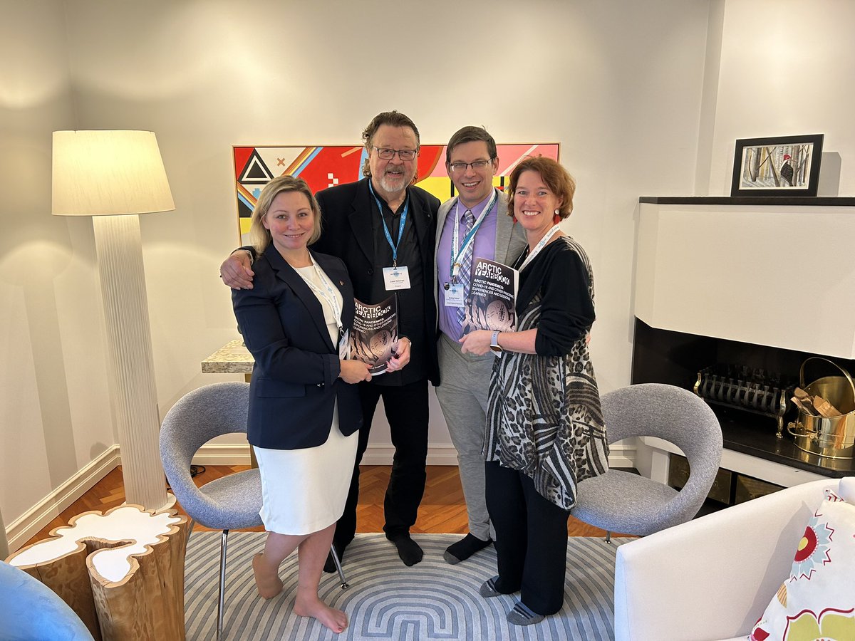 We were delighted celebrate the launch of the Arctic Yearbook Special Issue on Arctic Pandemics at the Canadian Embassy of Iceland today. Our board also signed documents to legally establish us as a Foundation in Iceland. Thanks to all that joined!