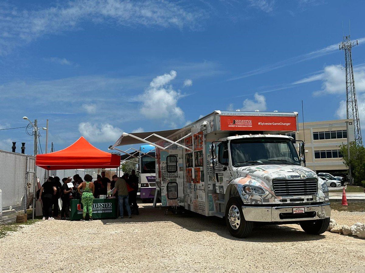 FLASH BACK FRIDAY!  To an amazing initiative and collaboration between SONHS and the Sylvester Comprehensive Cancer Center (SCCC) and their “Gamechangers” mobile clinics for cancer screening, health promotion and education.
#CaneNurse
facebook.com/SylvesterCancer
