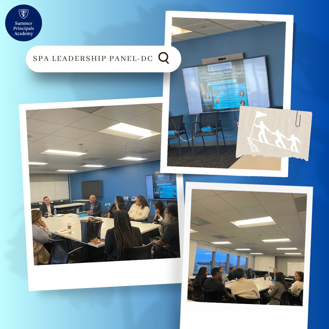 SPANYCtc's tweet image. Throwing it back to our insightful Leadership Panel in the heart of D.C.! 🌆✨

Stay tuned for more opportunities to connect, learn, and grow with the SPA community. 📚👥 

#ThrowbackThursday #LeadershipPanel  #ColumbiaUniversity #SPANYC #SPA #SummerPrincipalsAcademy