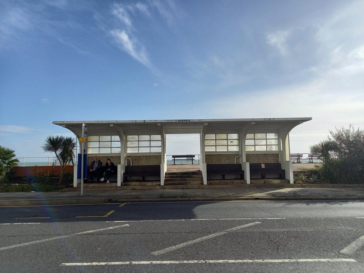 Saw The Great Escaper yesterday, beautiful and emotional film. A sublime Glenda Jackson in her final role &amp; Michael Caine, both masters of their craft. We watched at indie cinema Kino Teatr in St Leonards, then walked home past locations in the film. #TheGreatEscaper #StLeonards