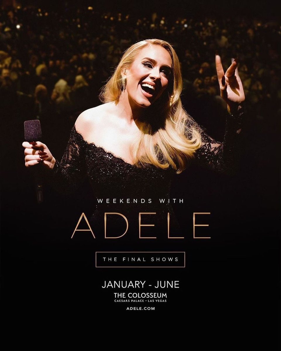 Tickets go on sale 26th October, for more information and to register for tickets, please go to: registration.ticketmaster.com/adele