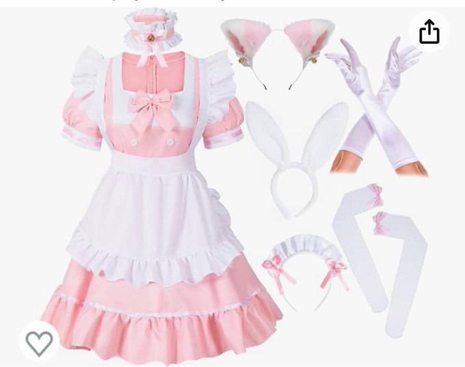 Cat ears, cat tail, bell collar, and this little getup should make Halloween purrfect! https://t.co/<a href="/tag/throne"class="tags"><span>#throne</span></a><a href="/tag/wishlist"class="tags"><span>#wishlist</span></a>