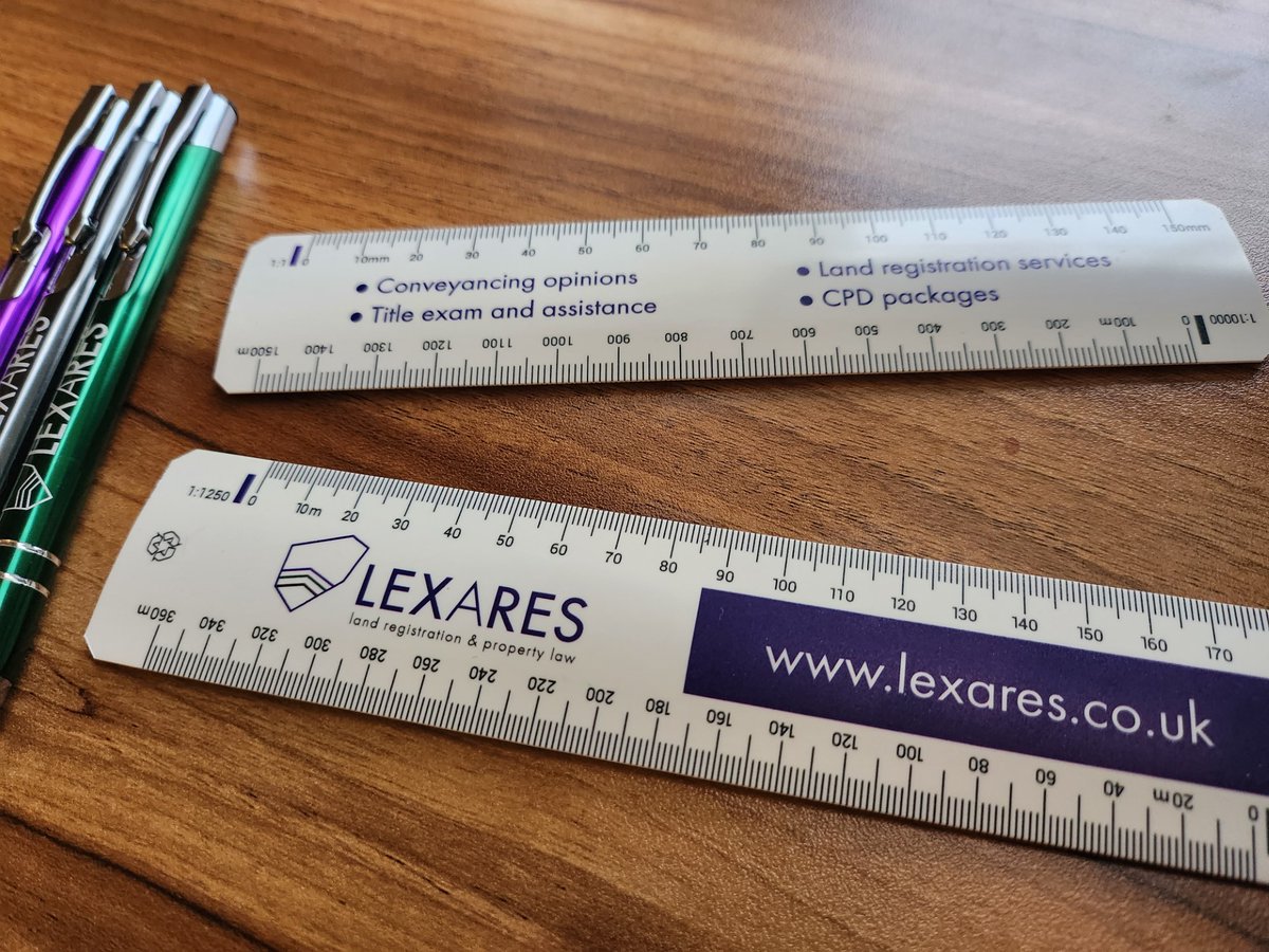 FrancesARooney's tweet image. Loving our new promo items - OS Map based scale rulers for quick metre calculation of title sheet boundaries. I'm handing these out at our full day property law and land registration masterclasses @RFPG2 next week - still time to book! See lexares.co.uk/cpd