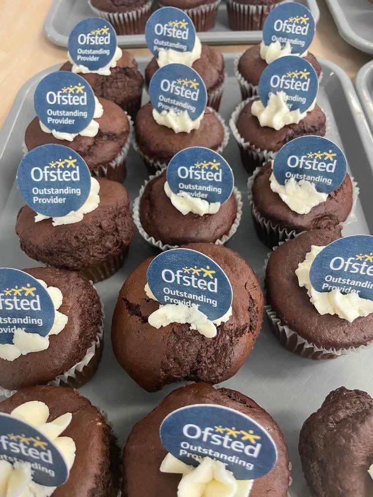 rickyschool's tweet photo. Celebrating our outstanding news with our school community this afternoon! All students loved our cakes made by @weareculinera! 🧁 👏 

Have a great half term! https://t.co/gQWzbTXV7t