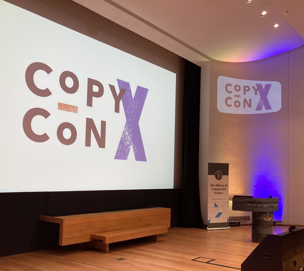 jackiebarrie's tweet photo. Where am I? #CopyConX #copywriting https://t.co/f3XOZzucZw