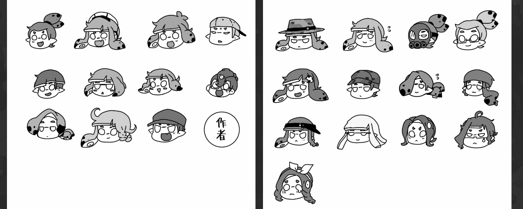 新刊に、うちの子の歴代フェス分布図を載せるページを作ってるんだけど、この分け方になるのは何のフェスでしょーか!ヒントはスプラトゥーン初代のお題! 