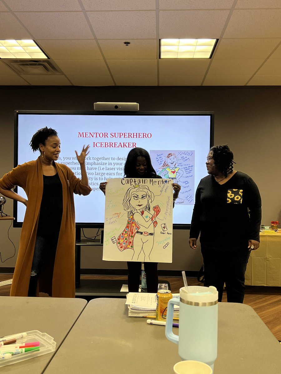Mekayjs's tweet image. Learning and growing with the #JEFCOEDMentor program today. Mentors are superheroes 🦸‍♀️ @JEFCOED @mccalla_elem