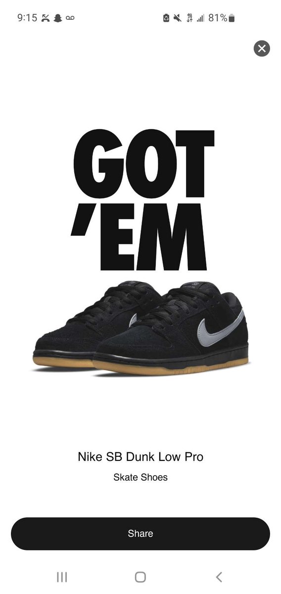 Jar0424_'s tweet photo. @KicksFinder Account been dry lately surprised I
Got em 🔥 https://t.co/4NmS1lwhs8