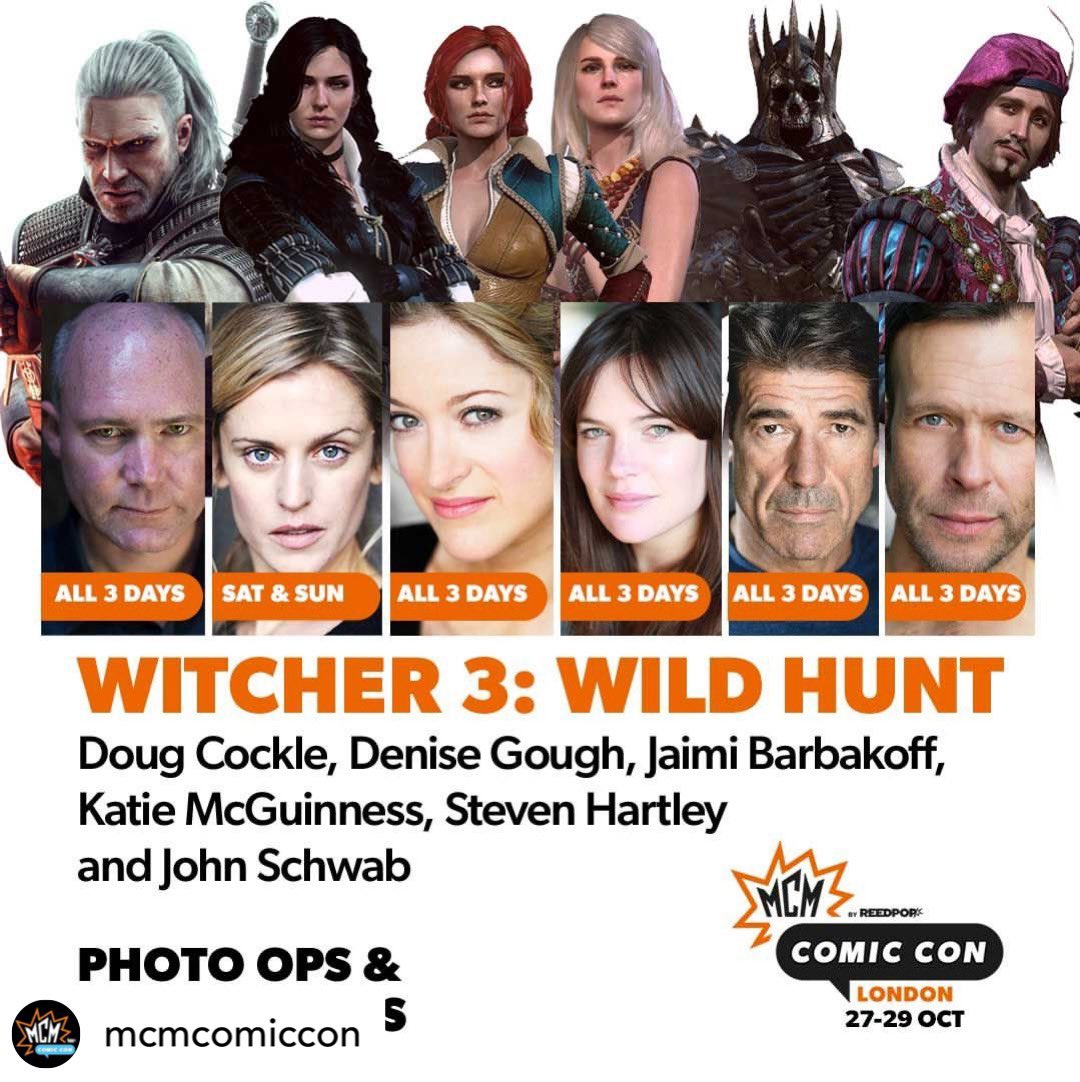StevenHartleyonline (@stevenphartley) on Twitter photo Ok @witchergame fans . 1 week to go. <a href="/DCockle/">Doug Cockle 🐺⚔️🧸</a> <a href="/AHAactors/">AHA Actors</a> <a href="/TheJonesesVoice/">The Joneses</a> <a href="/MCMComicCon/">MCM Comic Con</a> #TheWitcher3 Ok @witchergame fans . 1 week to go. <a href="/DCockle/">Doug Cockle 🐺⚔️🧸</a> <a href="/AHAactors/">AHA Actors</a> <a href="/TheJonesesVoice/">The Joneses</a> <a href="/MCMComicCon/">MCM Comic Con</a> #TheWitcher3