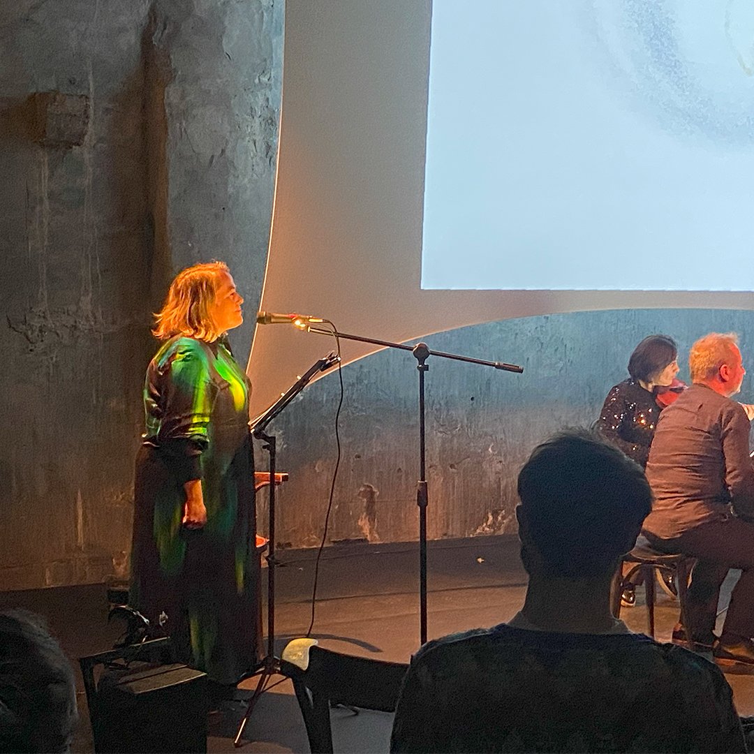 Branarteatar's tweet photo. We were delighted to be able to share a Work-In-Progress viewing of our new work "Fuaimrian: The Story of a Day" at @baboro_festival Artist and Delegate night earlier this week.

Made in collaboration with Galway Music Residency, Fuaimrian has original illustrations and story - https://t.co/EeKxvrNPsJ