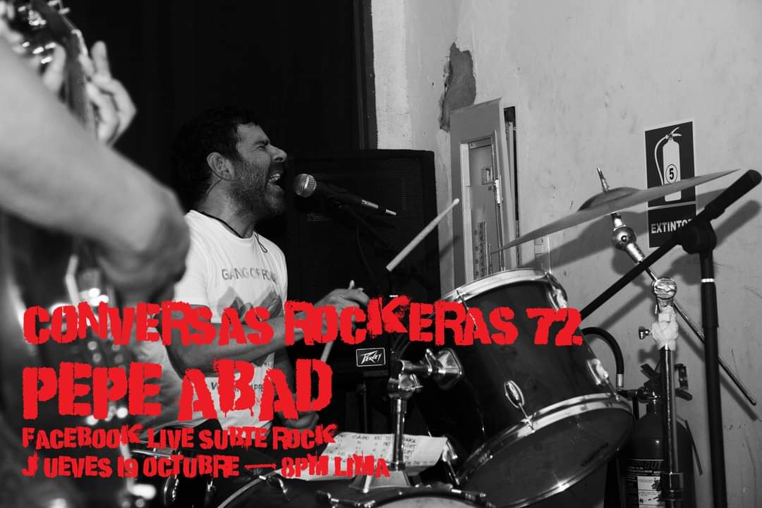 Ya está en el YouTube de <a href="/subterock/">Subte Rock</a> la edición 72 de las CONVERSAS ROCKERAS, esta vez con PEPE ABAD, conocido como "Pepe Descontrol", reconocido músico de la escena subte.

#ConversasRockeras #PepeAbad #RockSubterraneo #PunkRock #KrautRock #Psicodelia #HardcorePunk