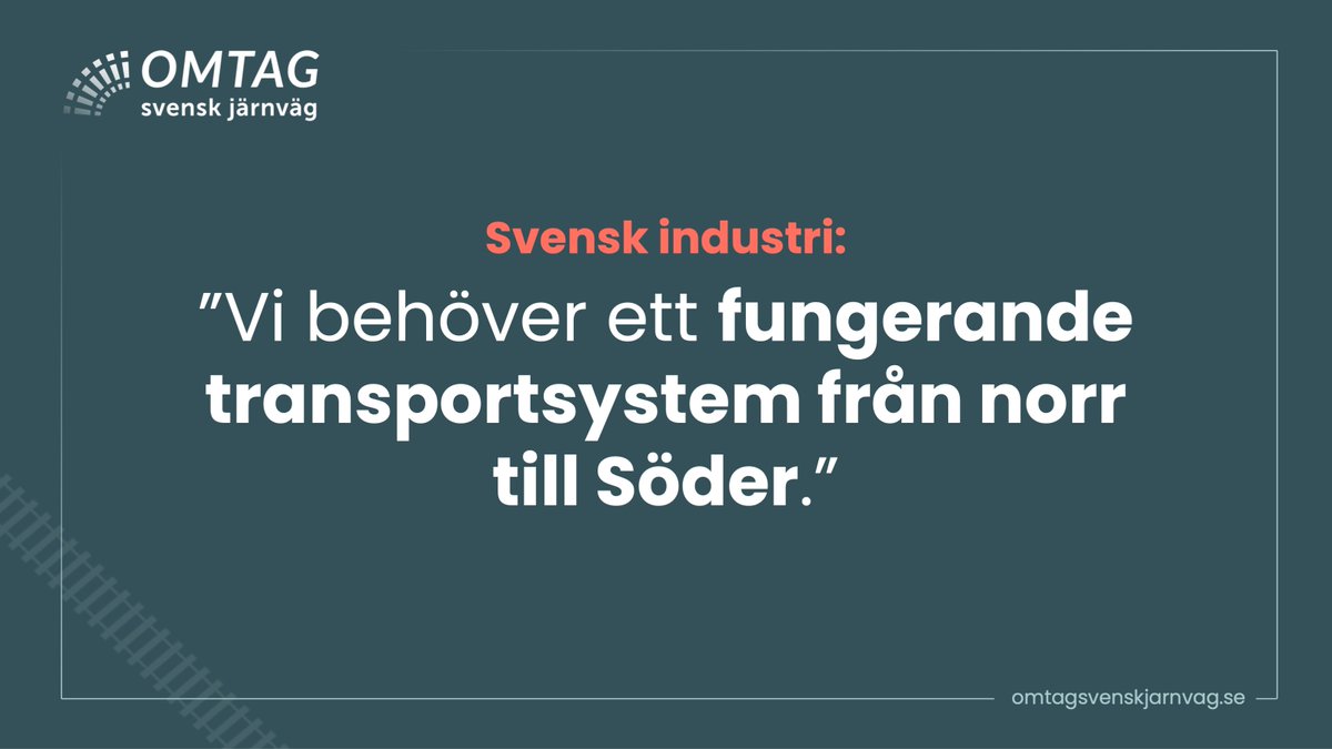 Omtag Svensk Järnväg tweet media