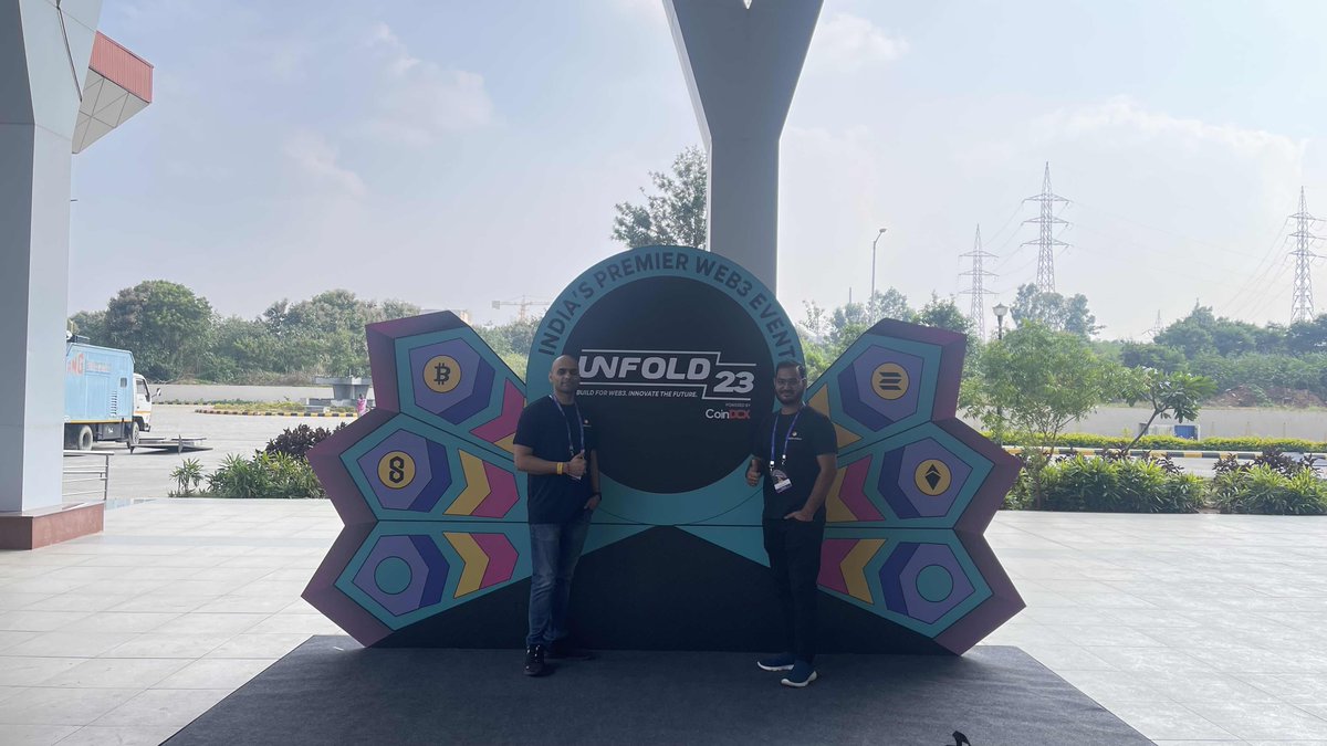 dapplooker's tweet image. 📢 Day 2!

TeamDappLooker is having Exciting times at Unfold2023 by @CoinDCX in Bangalore! ✌️

 #unfold2023