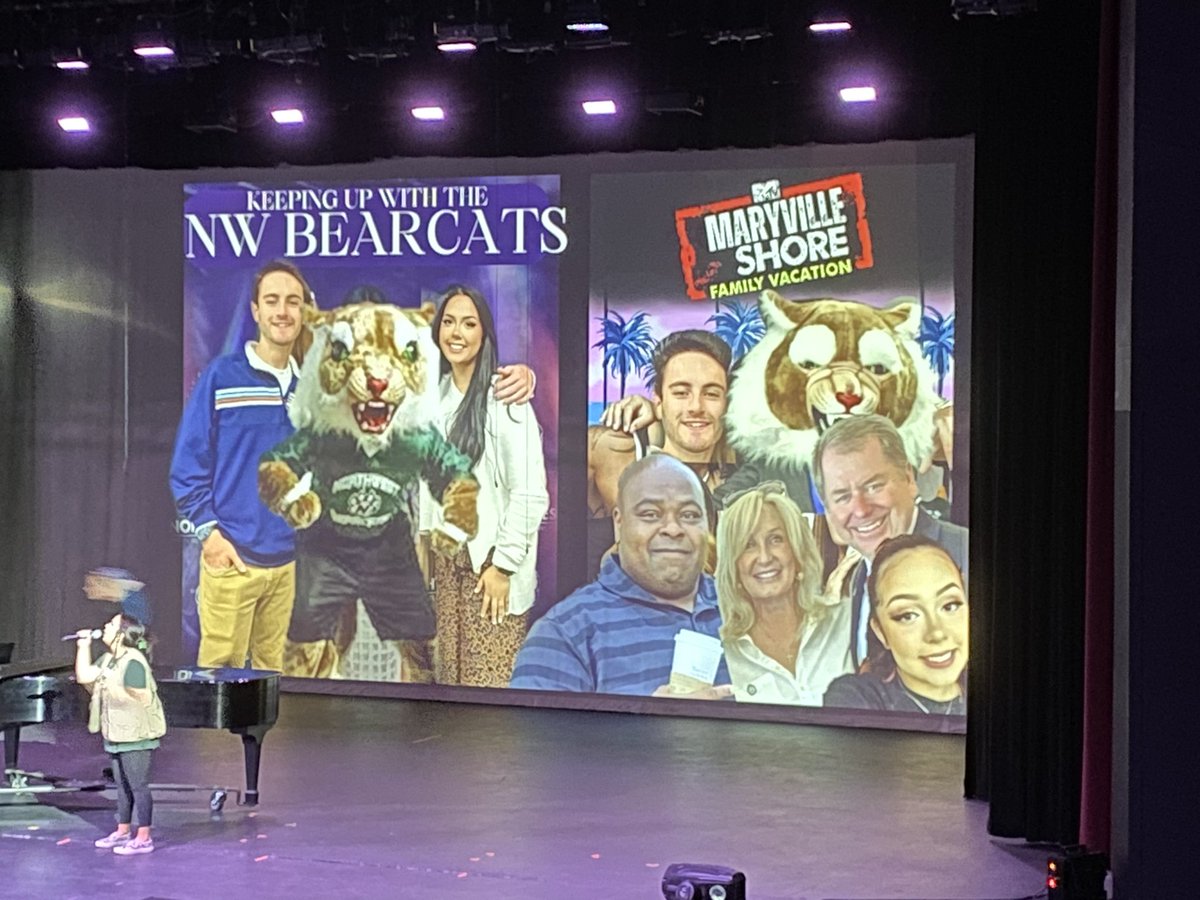 Jill and I are enjoying all of the traditions that surround <a href="/NWHomecoming/">Northwest Homecoming</a>. Last night the variety show, then a 3:45 wake up call from the @BMB_NW and then we rang the bell of 48 with <a href="/NWsenate/">Student Senate</a> to kick off walkout day!