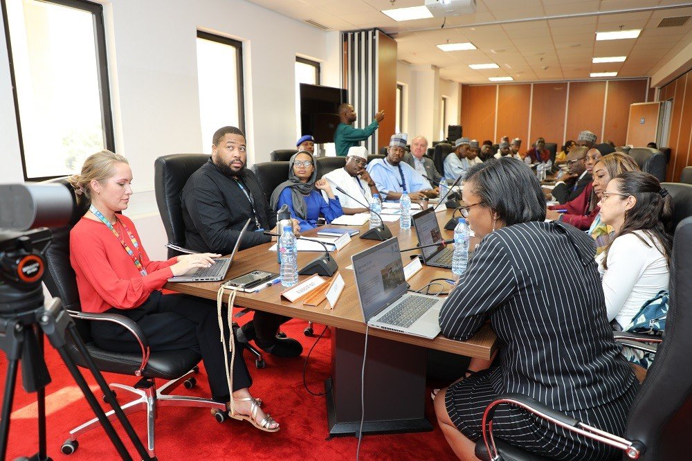 United Nations Nigeria (@un_nigeria) on Twitter photo The Resident and Humanitarian Coordinator, @matzshmale has inaugurated the first Steering Committee for the Peacebuilding Fund project titled "Strengthening Local and State Level peace architectures for Peacebuilding and Prevention in Katsina and Kaduna states.
<a href="/UNPeacebuilding/">United Nations Peacebuilding</a> The Resident and Humanitarian Coordinator, @matzshmale has inaugurated the first Steering Committee for the Peacebuilding Fund project titled "Strengthening Local and State Level peace architectures for Peacebuilding and Prevention in Katsina and Kaduna states.
<a href="/UNPeacebuilding/">United Nations Peacebuilding</a>