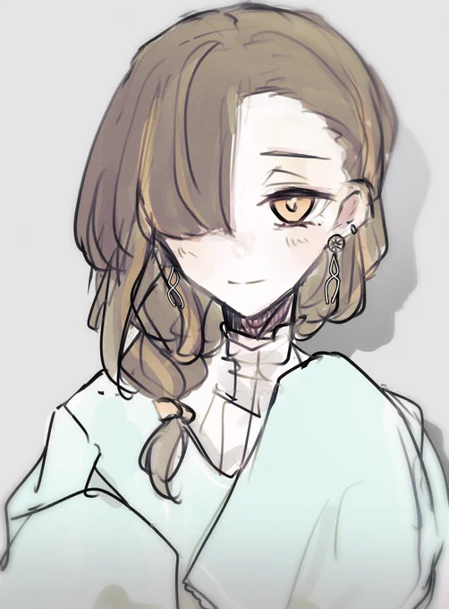 手が不自由な車椅子の付喪神お姉さん  #神殺しの夢_絵