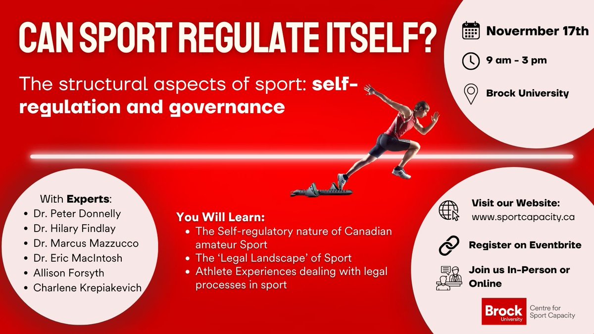 Brock U - Centre for Sport Capacity tweet media