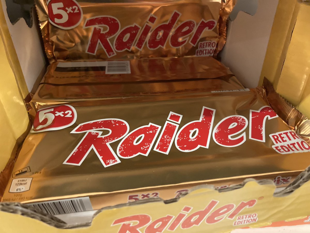 Wer sich noch ganz genau daran erinnern kann als Twix noch Raider hieß, ist offiziell alt 🤓