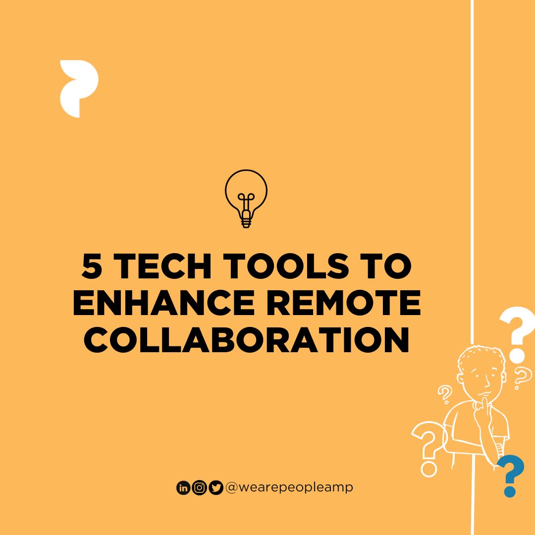 With these 5 crucial tech tools, you can fully realize the potential of remote collaboration! 

#RemoteCollaboration #TechTools #JoinOurCommunity #JoinOurCommunity  #CommunitySupport #SuccessJourney #techcommunity #wearepeopleamp #PeopleAMP