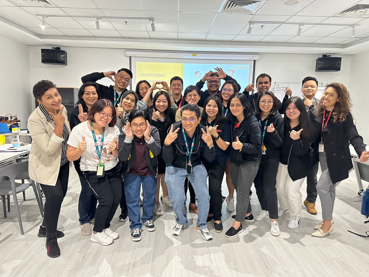 ATCEN's tweet photo. 🤝 Building Connections that Last a Lifetime 🤝

Our training programs aren't just about learning; they're about building meaningful connections. The energy in the room was infectious, and it's a testament to the commitment our learners have for their journeys. https://t.co/Lo4s0sQA62