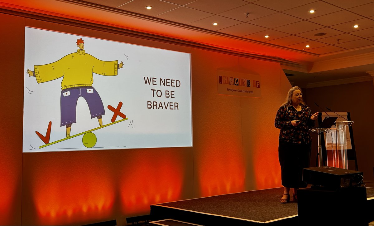<a href="/LyndamHolt/">Lynda Holt</a> closing out the #ImagineIf Emergency Care Conference with a fabulous session on 'How to be a Change Activist'