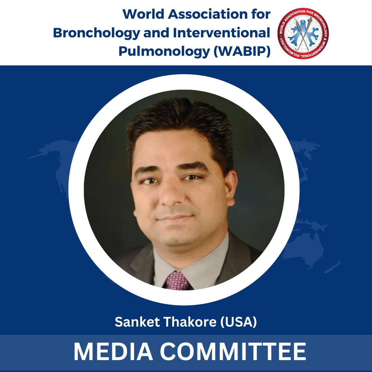 Introducing WABIP Media Committee member - Dr. Sanket Thakore (USA).  Find more committee members at: wabip.com/about/committe…