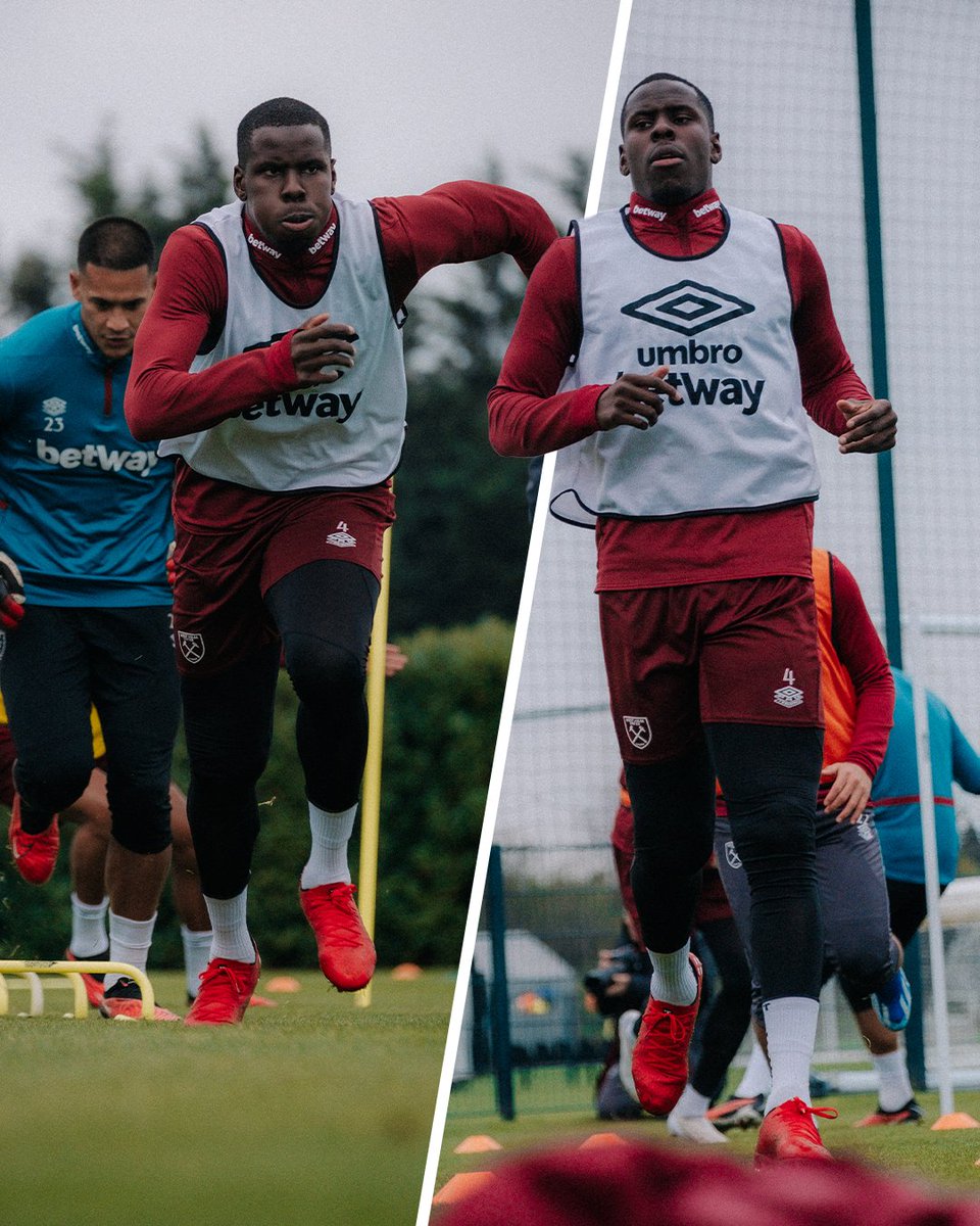 WestHam's tweet image. ©️ Our captain, @KurtZouma