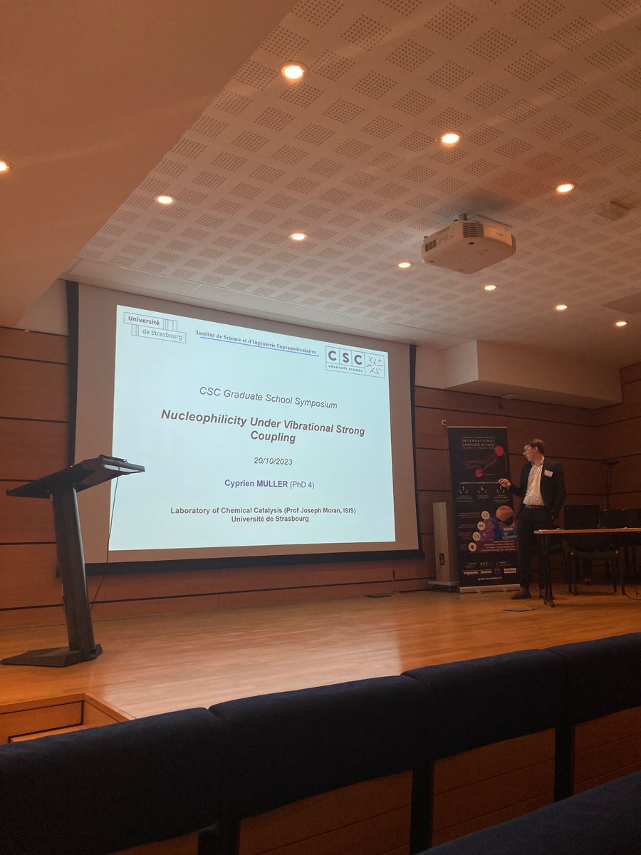 CSC Student Board (@boardcscunistra) on Twitter photo Switching from organizer to presenter, what a day for <a href="/MullerCyprien/">Cyprien Muller</a>
<a href="/unistra/">-</a> <a href="/gradcscunistra/">Complex Systems Chemistry</a> Switching from organizer to presenter, what a day for <a href="/MullerCyprien/">Cyprien Muller</a>
<a href="/unistra/">-</a> <a href="/gradcscunistra/">Complex Systems Chemistry</a>