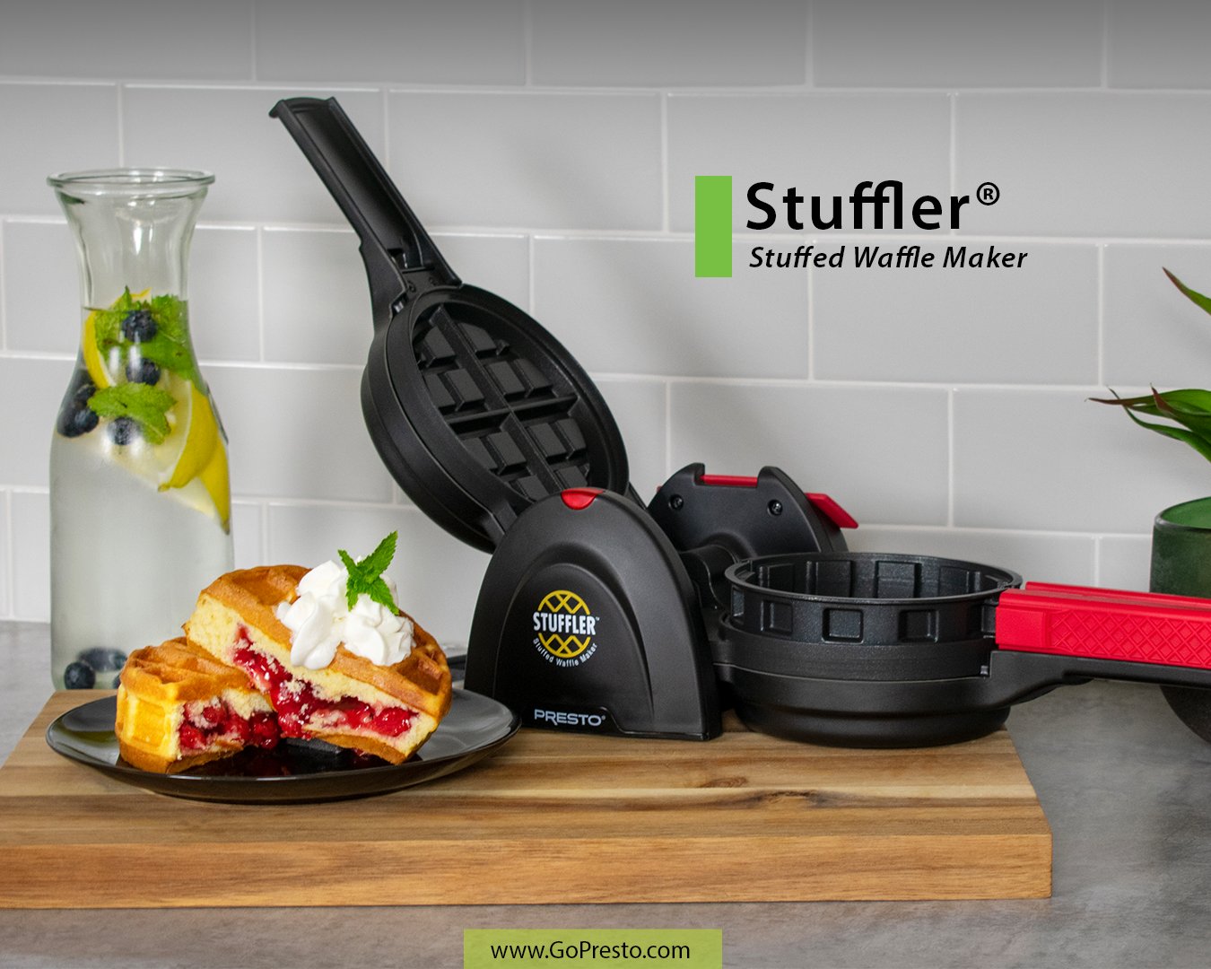 5 Things to Know About the Presto Stuffler Stuffed Waffle Maker 