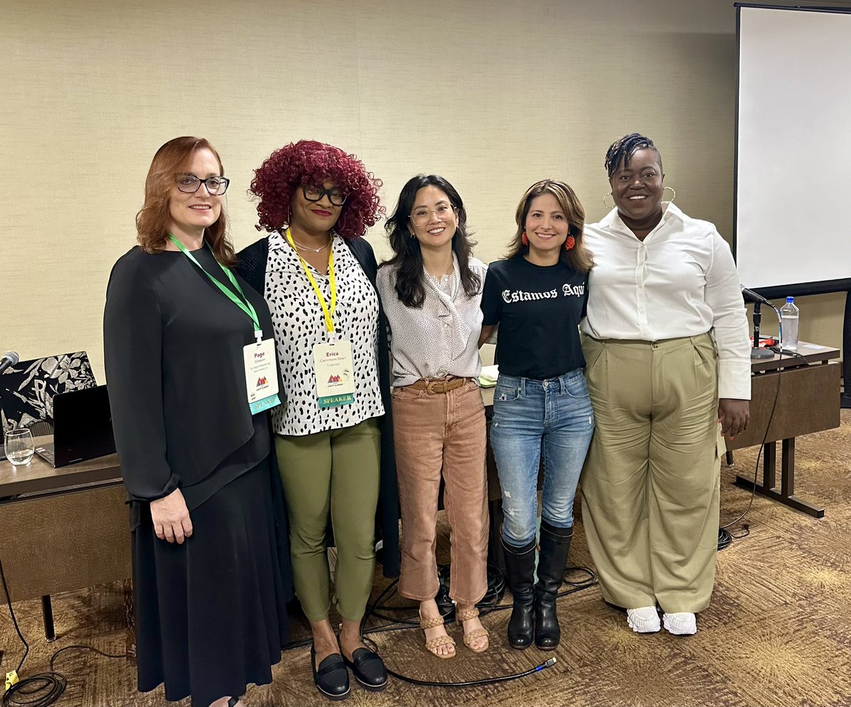 GigiPedrazaM's tweet image. This is #Georgia. So happy to have joined my fearless sisters in the work for a panel in “Revolutionary Relationships” at the #2023UnitySummit not tagged: Page Gleason, Stephanie Cho, Erica Clemmons Dean