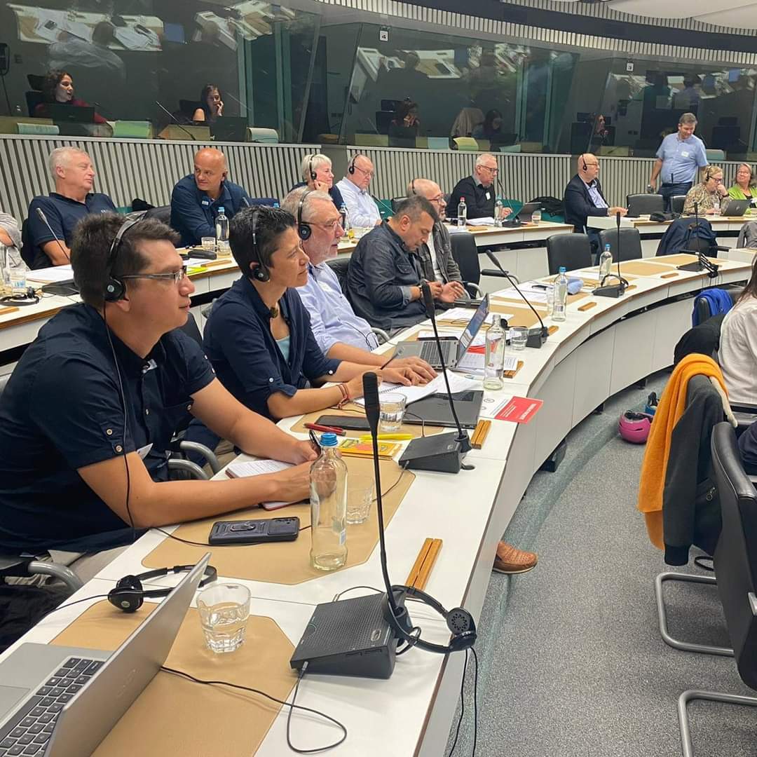 SinaltrainalInt's tweet image. Participación en el Comité ejecutivo de la EFFAT Federacion de sindicatos de la alimentación, agriculturay turismo, que tambien representa trabajadoras domesticas, donde se interactuo con la secretaria general de la ITA. @ccoopv
@CGT_Commerce @EntreigualesVlc  @IntersindicalD