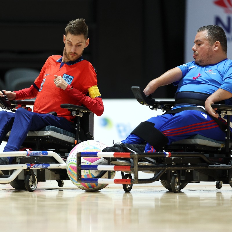 England's tweet photo. A great effort from our England Powerchair team, who fell just short in the #FIPFAPowerchairWorldCup2023 final as they lost out to France on penalties.

So much for the players and staff to be proud of from the tournament out in Australia 👊