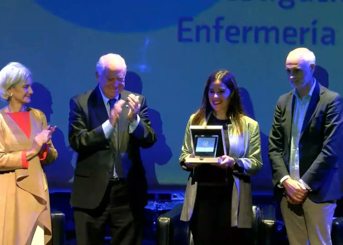AlbaCaramel's tweet photo. Yesterday was a great day!
Award for best national nurse project by the Instituto de investigación Sanitaria Valdecilla IDIVAL for our work on the management of patients with #AtrialFibrillation.
Thanks @fundacionMdV @HUnivValdecilla and congrats to our entire  research team! https://t.co/ANAxWAYN7I