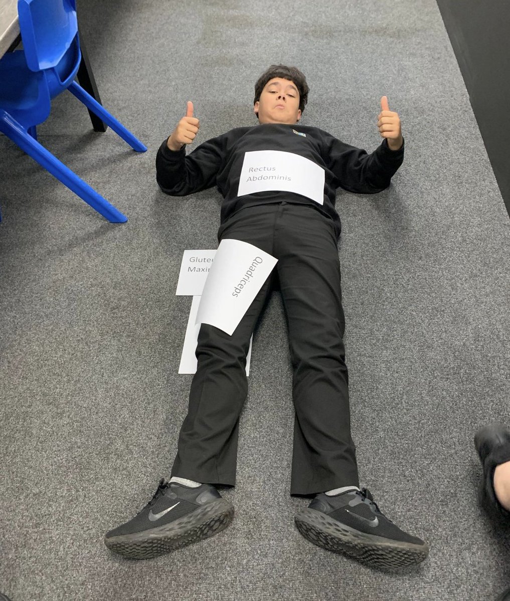 NewsomeAcademy's tweet image. GCSE PE getting hands on with their labelling of key muscles!  💪🏻
#practicaltheory