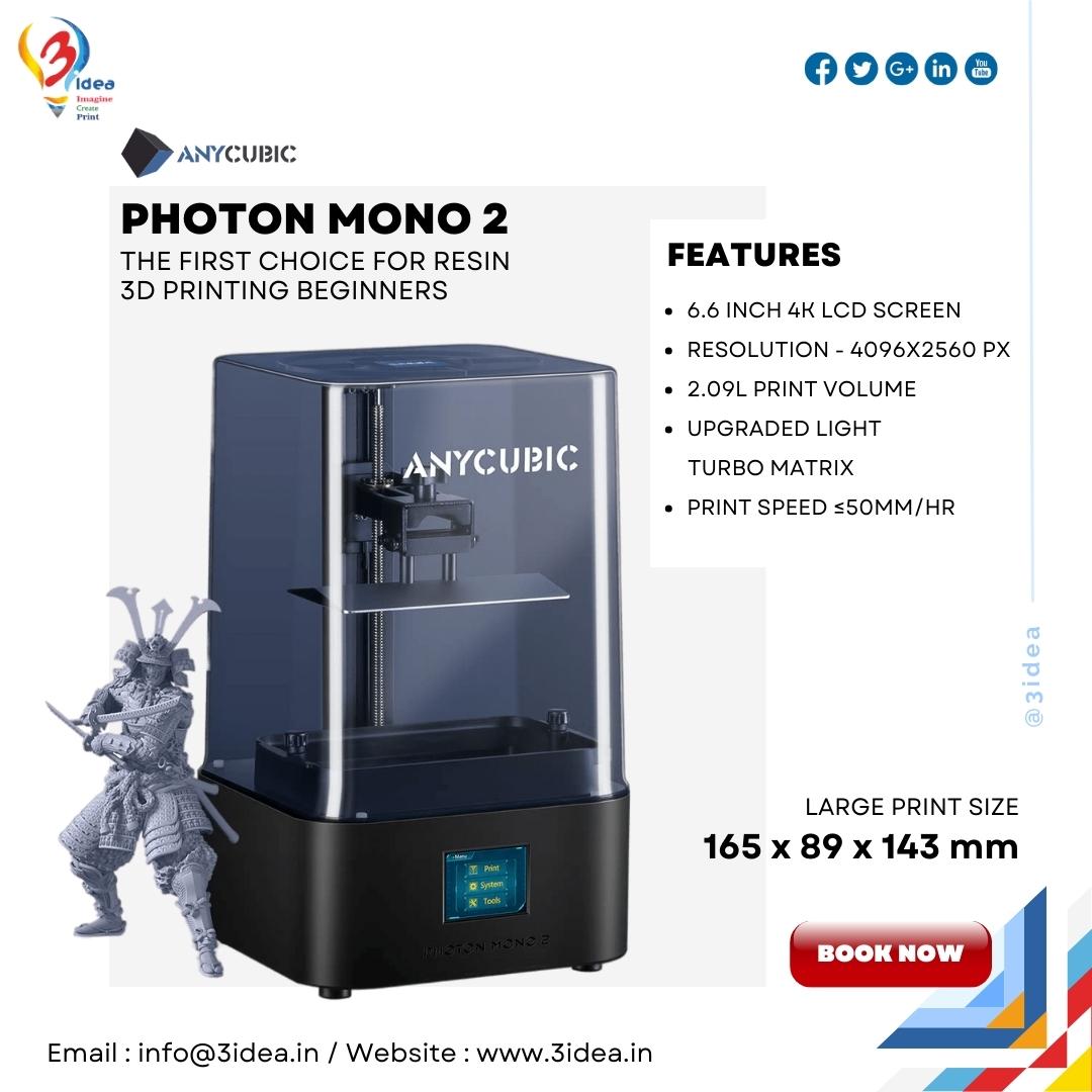 3ideatechnology's tweet image. Elevate your 3D printing game with the Anycubic Photon Mono 2! 🖨✨
👉 Buy Now: 3idea.in/3d-printers-19…

📧 Email: marketing2@3idea.in/ promotion@3idea.in
📞 Call: +91.8767810589/ 7420943500

#3idea #3dprinting #3dprinter #anycubic #photonmono2 #resin3dprinter