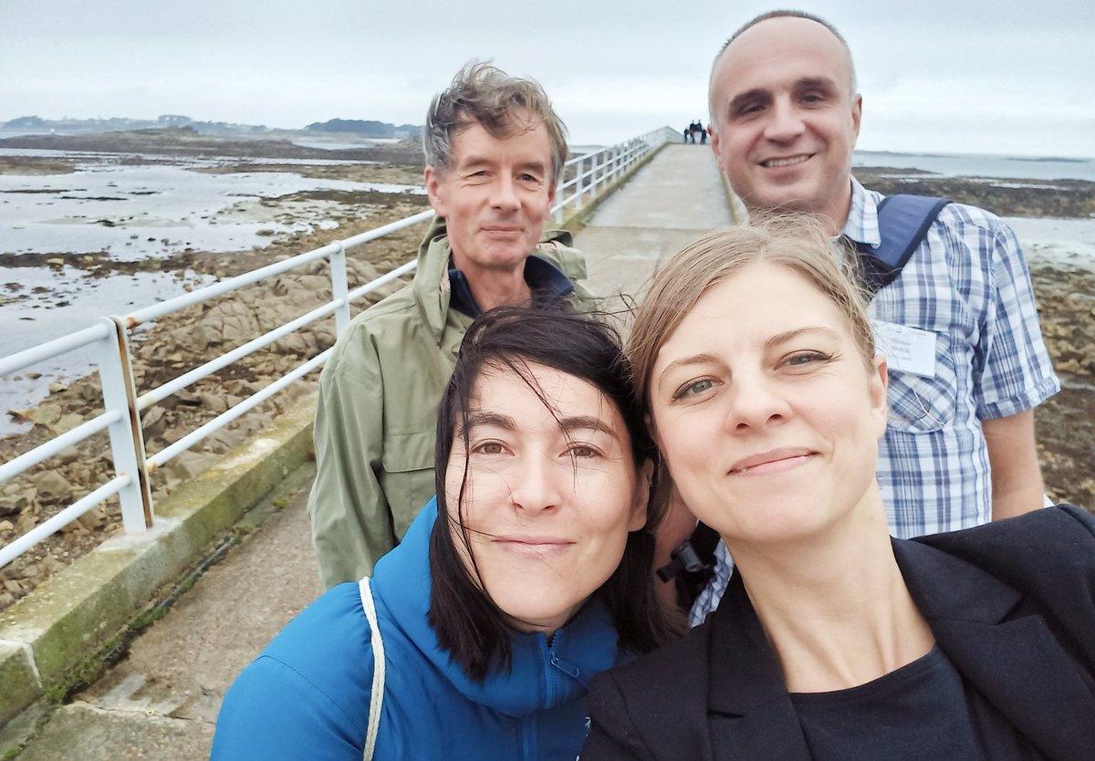 MagdaMigalska's tweet photo. On the way back from my first #JacquesMonod #conference in #Roscoff, at @SBRoscoff- and I hope not the last!

Excellent and inspiring talks covering all aspects of the host-parasite coevolution &amp; stimulating discussions with many new (and some dear old) friends and colleagues! https://t.co/IQ7O5hHLgf