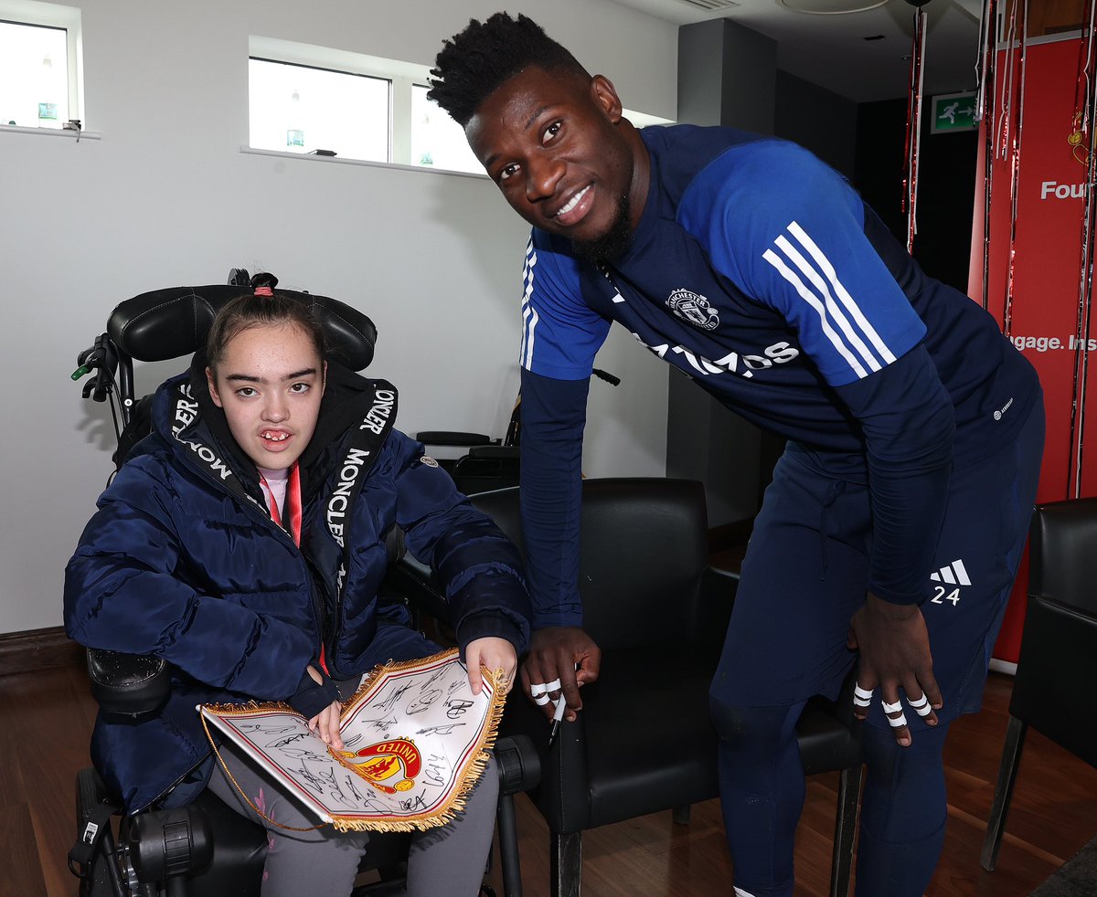 ❤️🙏🏾 <a href="/MU_Foundation/">Manchester United Foundation</a>