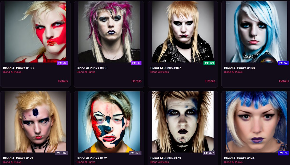 GM 🤘

Take a Look an available BlondAIpunks at <a href="/MagicEden/">Magic Eden 🪄</a> 
magiceden.io/collections/po… 

#polygon #web3 #web3community