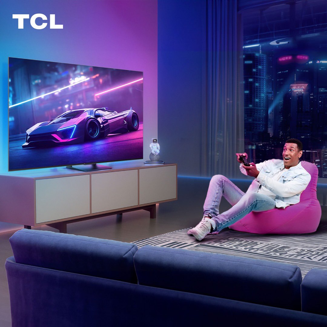 trish_nasa's tweet photo. Victory awaits with TCL C645 ’s 120Hz game accelerator! Experience the thrill of blur-free gaming and sharper visuals.

What’s your all-time favorite video game?

#officialtclghana
#TCLTV
#C645
#chooseTCL
#Gamemode https://t.co/8Kv6NRq8z4