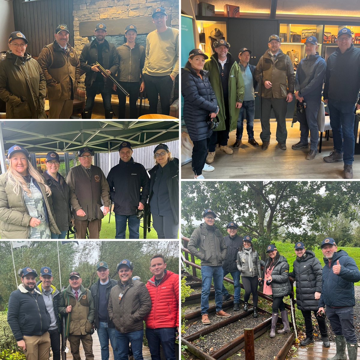 We won’t let a little thing like a storm stop us ⛈️ A very warm welcome & delicious bacon sarnies to fill us up for a (wet & windy) morning @thimbleby_shoot So nice to welcome clients & friends to this stunning venue today😃 #TheClearAdvantage #StormBabet
