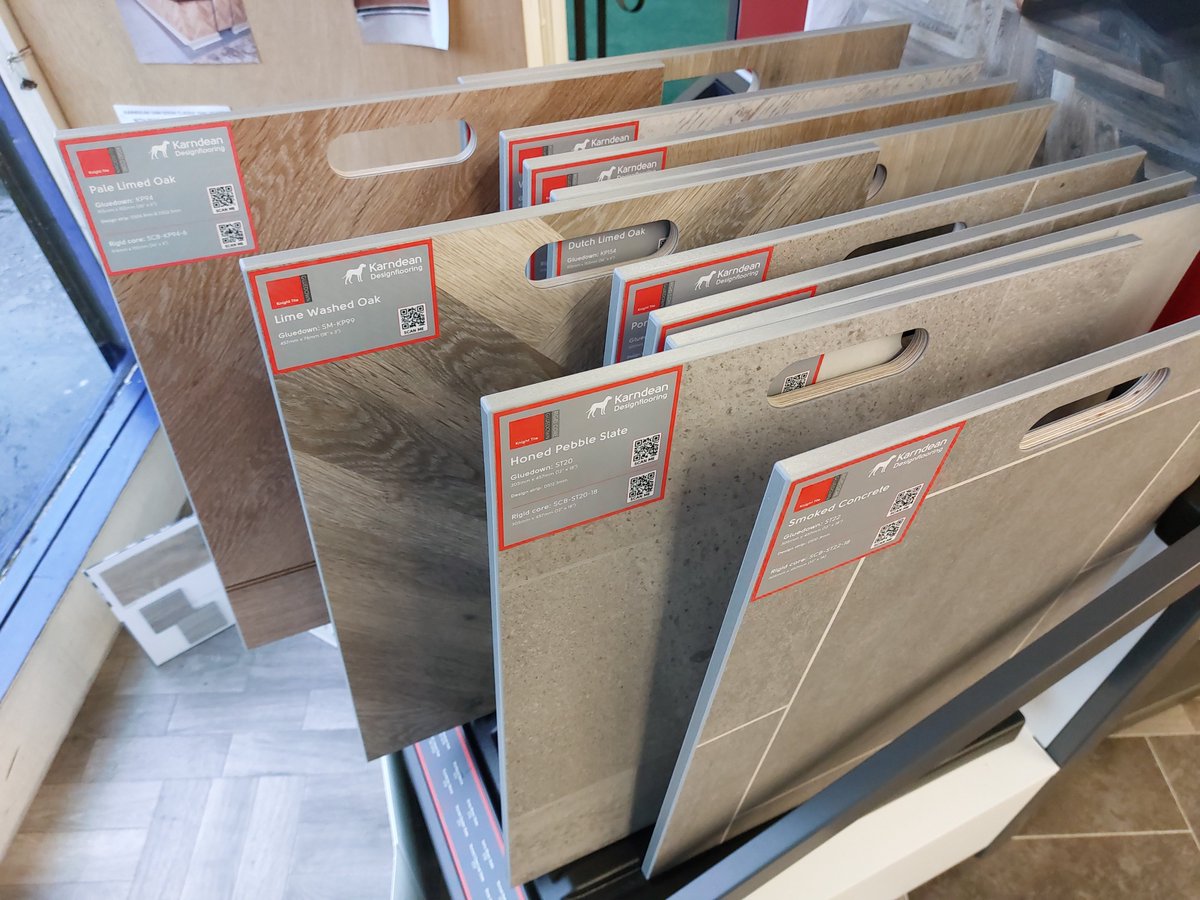 ChappellCarpets's tweet photo. New #Karndean display now in store, expanding our #Knightile &amp; #VanGogh ranges.
They join the current #Opus, #Looslelay #Longboard, #DaVinci &amp; #ArtSelect options available to look at NOW!!!

Mon-Fri 8.30am-4pm
Sat 9am-2pm

@KarndeanFloors @karndeanUK 
#LVT #Bradford #Independent https://t.co/VypnXZbmAz