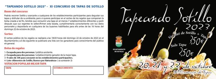 aytosotillo's tweet photo. Ya casi estamos #Tapeando Sotillo!!!! https://t.co/bfxfpygKI5