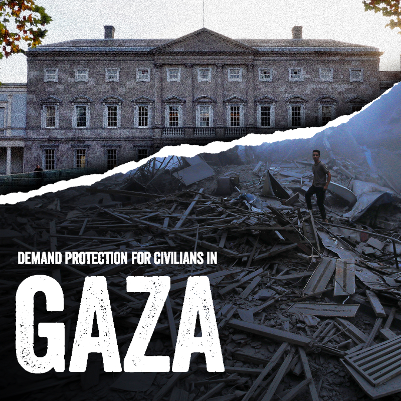 trocaire's tweet photo. 1,524 children have been killed in #Gaza.

This is the time to stand with civilians.

This is the time to express solidarity.

This is the time to take action.

Please call on all Irish political parties to speak out to protect civilians.