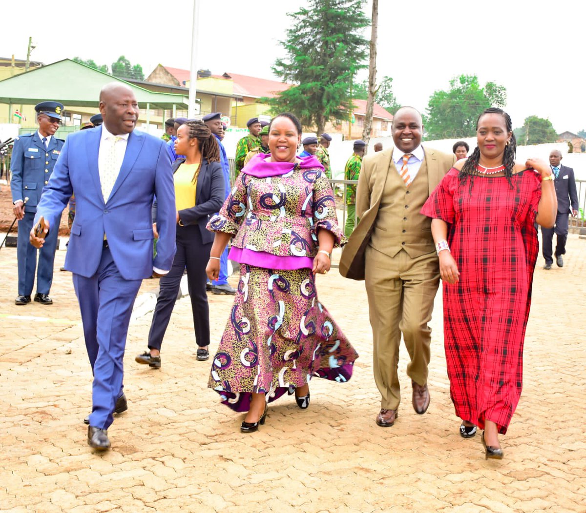 WaziriBore's tweet photo. Delighted to join His Excellency The President Dr William Ruto, H.E The Deputy President Rigathi Gachagua , Prime Cabinet Secretary and Cabinet Secretary for Foreign and Diaspora Affairs Hon Musalia Mudavadi for the Mashujaa Day Celebrations.

The celebrations held in Kericho County at the Kericho Green Stadium is themed around Universal Health Care.

Happy Mashujaa Day to all our heroes and to all Kenyan workers who build the Nation and the hard-work they put in that is the foundation of the country’s economy. 

#AfyaBoraNyumbani 
#MashujaaDay
