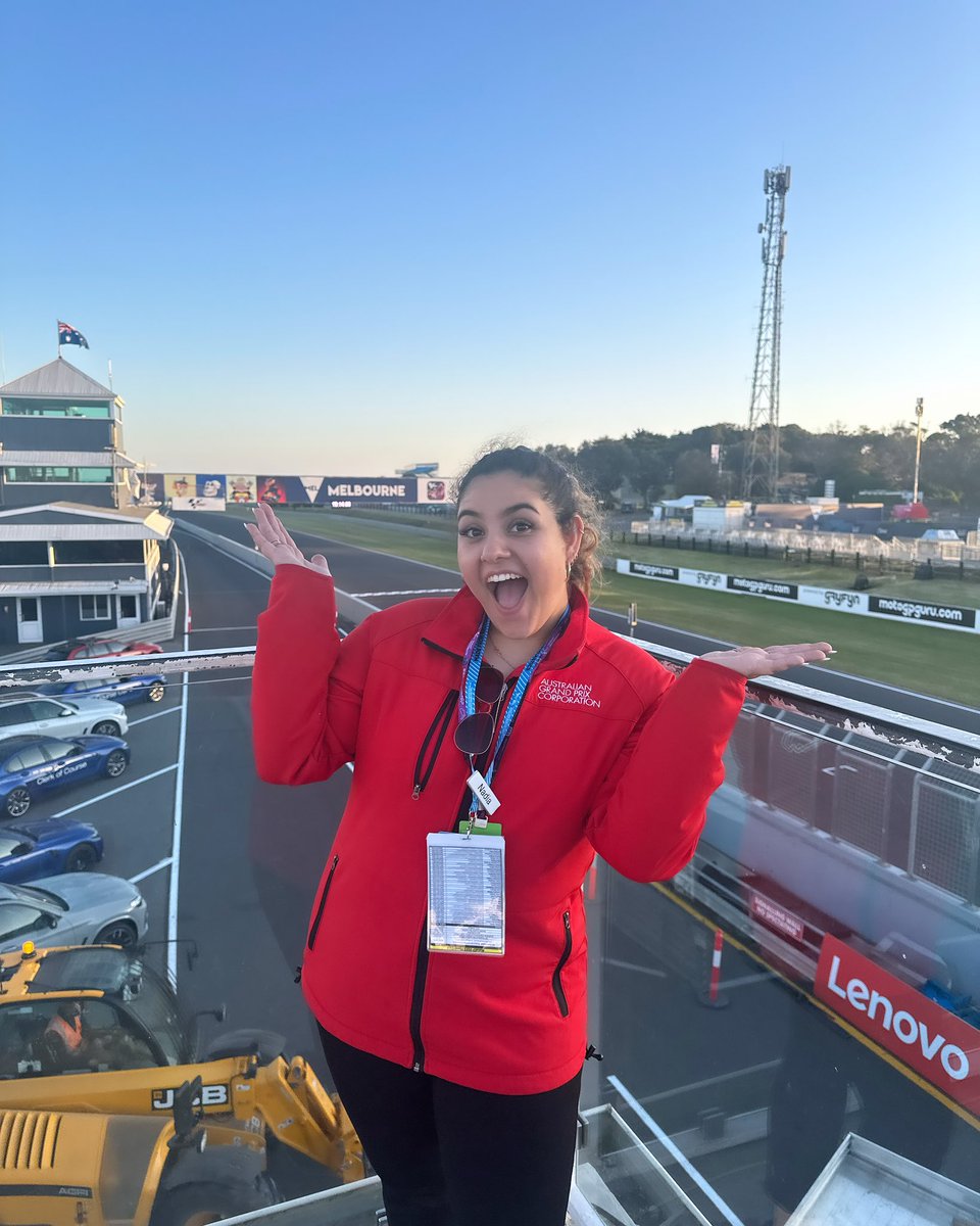 NadiaScurria's tweet photo. Motorsport career commences now… 

🏍️

#motogp #motogp23 #ausmotogp #phillipisland #motorsport #motorbikes #womeninmedia #womeninmotorsport #motograndprix #girlsontrack #girlsacrossthegrid #marcmarquez #valentinorossi #peccobagnaia #gofree #agpc https://t.co/EZIn2NBlFo